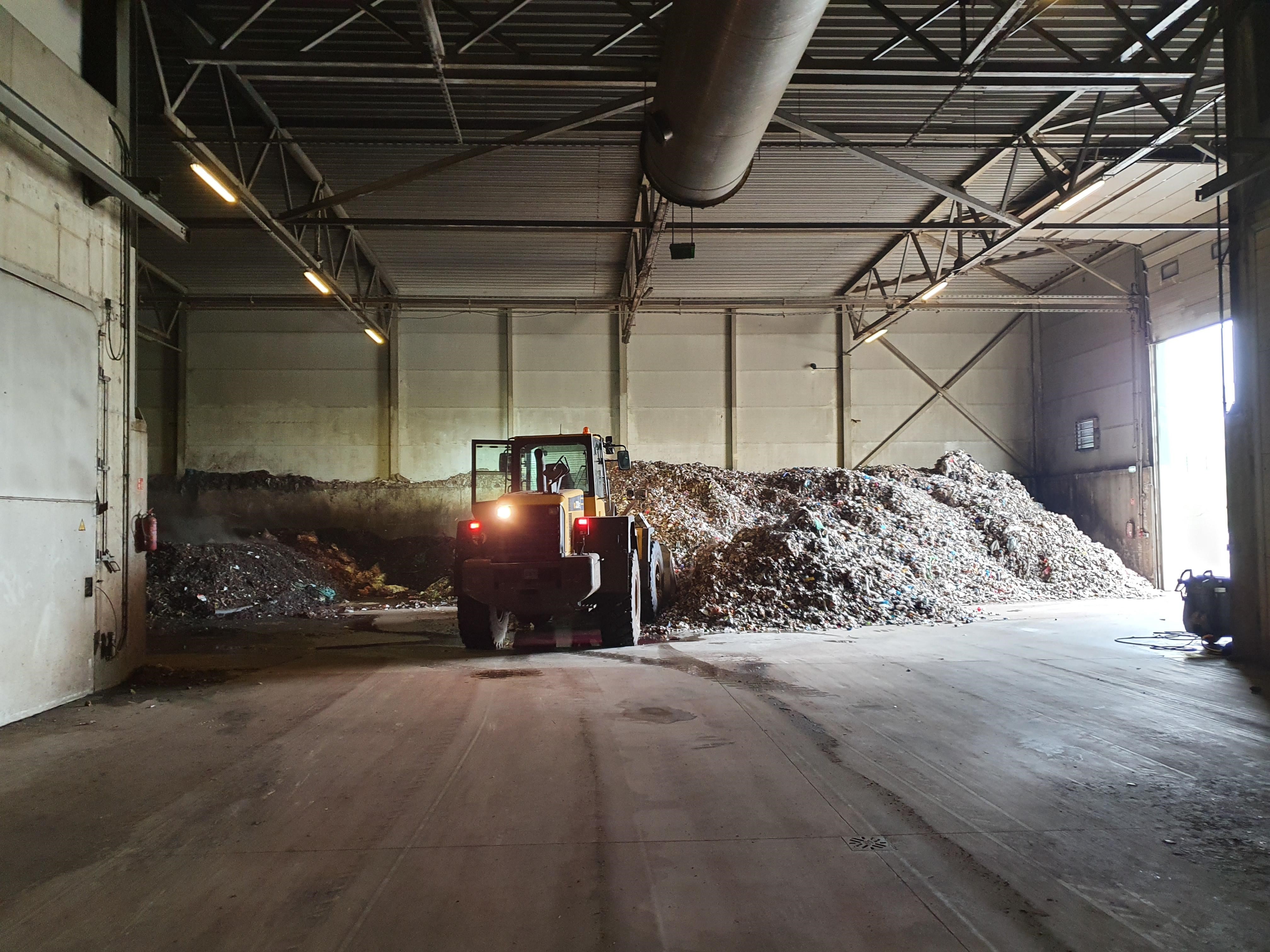 Nuotrauka atliekų krūva